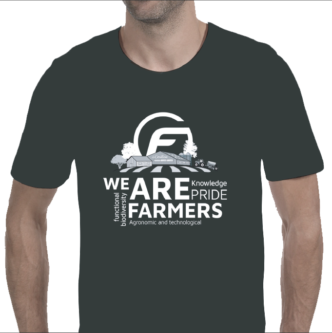 Tee-Shirt Noir Farming Together